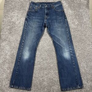 Levis 517 Bootcut Jeans Mens 29x30 Faded Whisker Denim Western Vintage Workwear